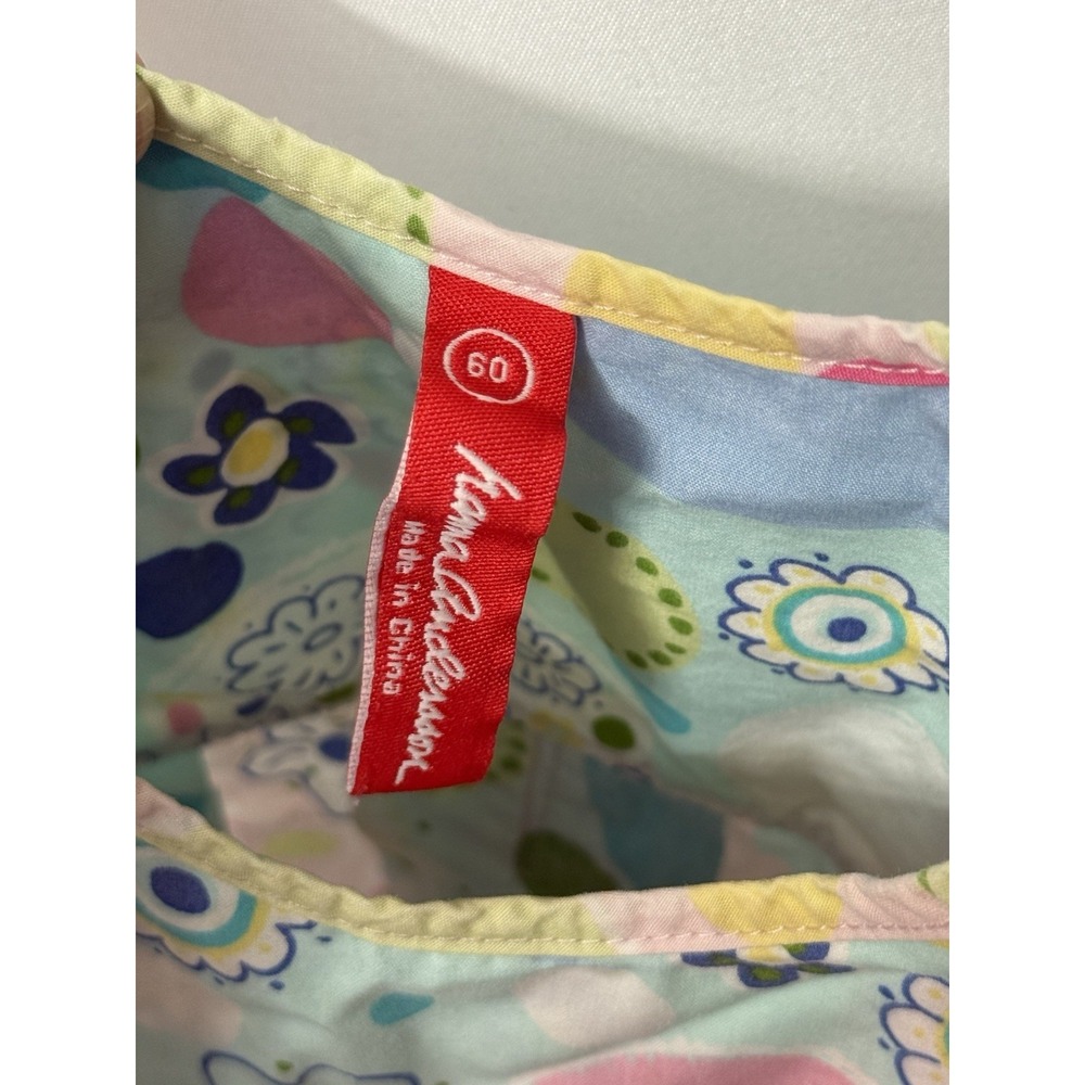 Hannah Andersson Pastel Floral Print Sleeveless Dress Size 3-6 Months. G16 - Picture 2 of 4